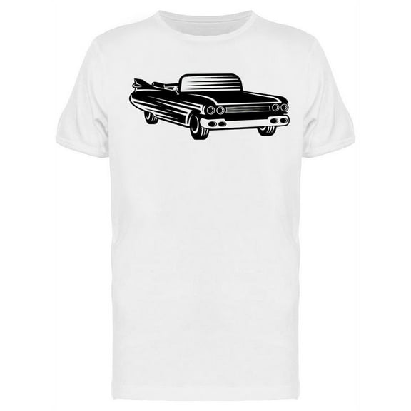 Classic Black Car T-Shirt Men -Image by Shutterstock, Male Small