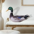 thumbnail image 1 of Peluche de animal de simulación, muñeco de peluche, almohada decorativa, juguetes abrazables para niños, divertido cojín de peluche para niños, niñas Pato, 1 of 8