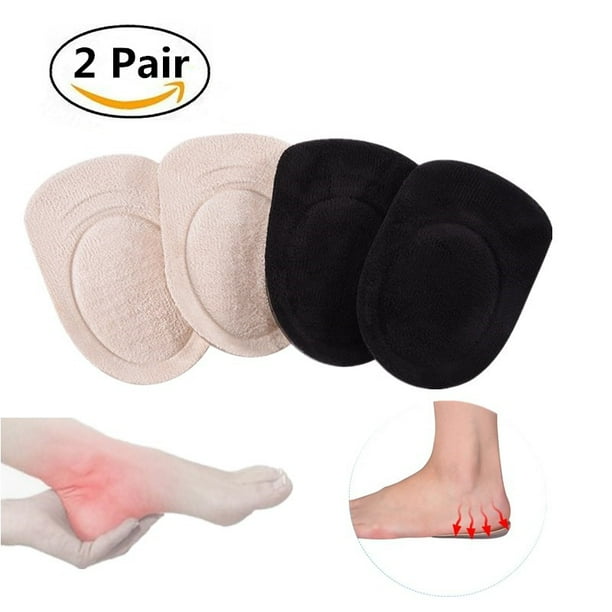 OTVIAP Heel Pads,Gel Heel Lifts for Shoes Bone Spur Relief Cushion Self