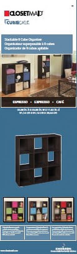 ClosetMaid 9-Cube Organizer, 11.75"L x 11.25"W x 11.25"H - image 3 of 4