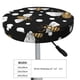 thumbnail image 4 of Disketp Honey Bees at Night Funda Redonda para Taburete, Funda de Cojín para Silla de Bar Suave y Elástica-13 inch, 4 of 7