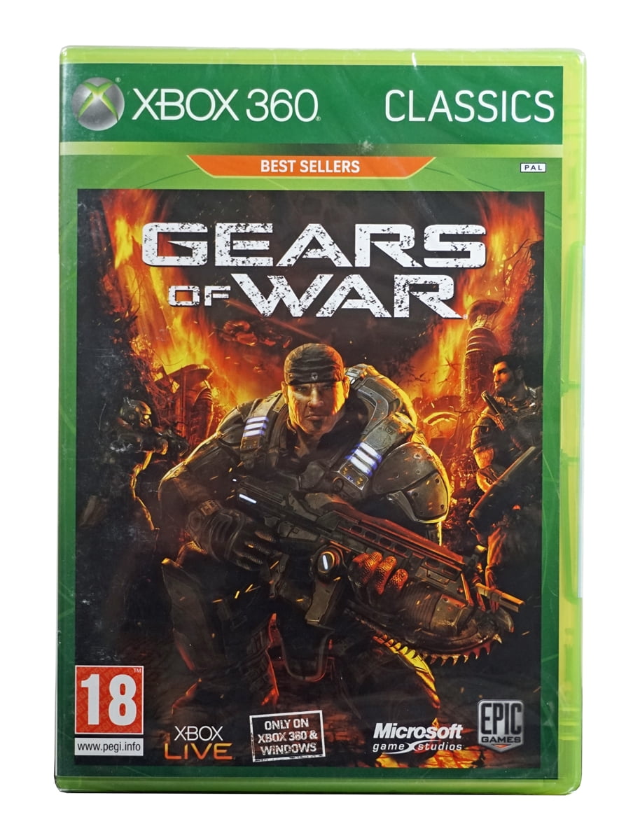 Gears of War - Classics - Xbox 360 - DVD - English - Walmart.com