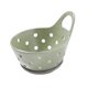 thumbnail image 5 of Cesta de frutas, colador de frutas, frutero con asa, bol decorativo para escurrir Verde, 5 of 9