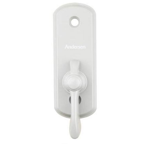 Andersen Albany Style Gliding Door Thumb Latch In White Color Com Andersen Albany Style Gliding Door, Andersen Gliding Patio Door Thumb Latch
