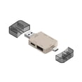 thumbnail image 1 of Lector de tarjetas USB Lector de tarjetas Micro SD de aleación de zinc para Macbook Smartphone PC Laptop, 1 of 5