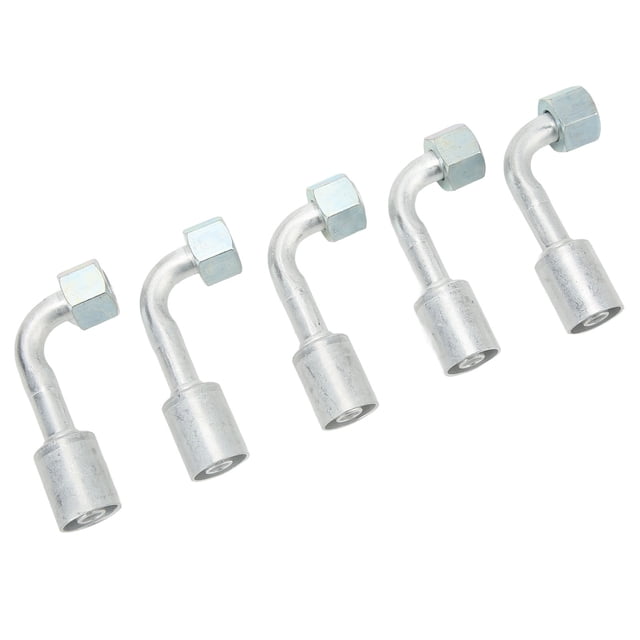 Air AcondicionAmiento de la Manguera, Aire Acondicionado A Prueba de Fugas de 5/8 Pulgadas de Aire Acondicionado de Aluminio de 90 Grados para Camiones