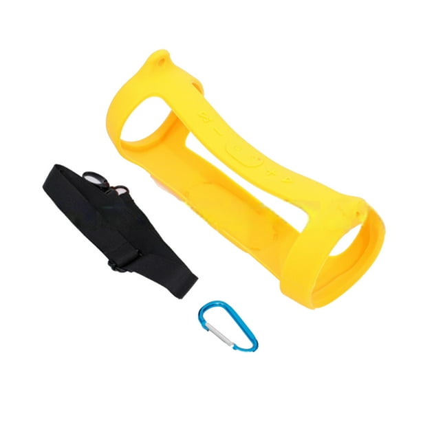 Yuarrent Funda de altavoz Funda de silicona Funda de almacenamiento inalámbrica a prueba de golpes Funda a prueba de polvo Reemplazo para Charge 5 Cubiertas para muebles de jardín Amarillo Yuarrent HA039476-01