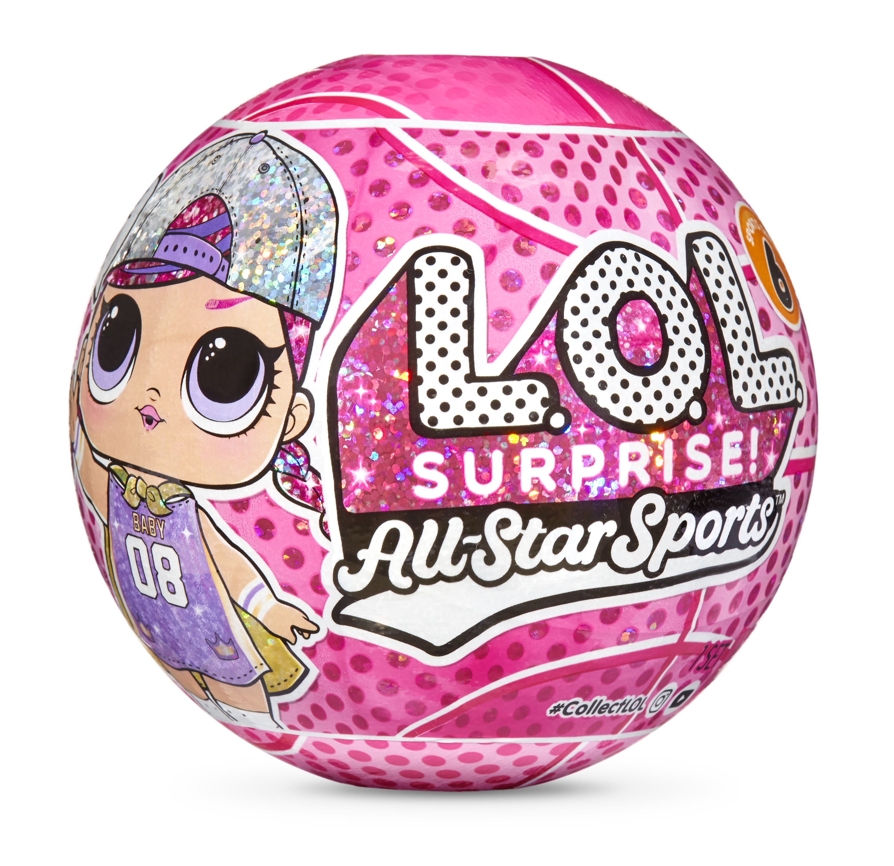 lol Surprise All Star BBs Sports Series 2 Cheer Team 8 Surprises BLUE L.O.L 