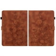 thumbnail image 4 of XYX for Kindle Paperwhite (11th Generation-2021/2023/2024) Case, PU Leather Slim Folio with Multi-Angle Stand - Brown Lily Flower, 4 of 7