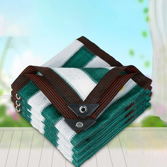 Outdoor Sun Shade Cloth for Patio Pergola Backyard | UV Protection Heat-Resistant Breathable Green Cover with Reinforced Grommets | 73x73in Polyethylene | 1 Pack