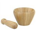 thumbnail image 2 of Mortier et pilon de bambou, 2 of 5