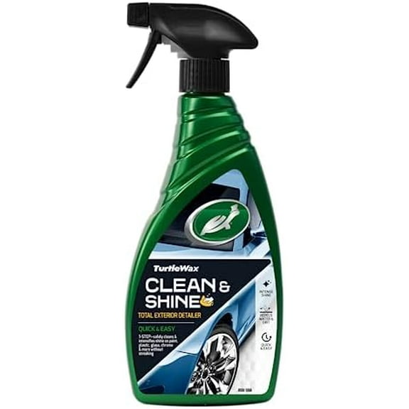 Quick Easy Clean & Shine Detailer detergente cera auto Spray 500 ml