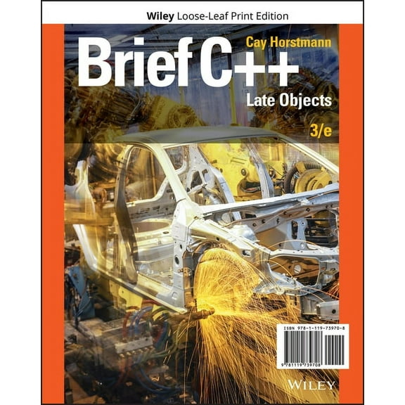 Brief C  : Late Objects, (Loose Leaf)
