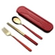 thumbnail image 2 of Utensilios de cocina 304 Conjuntos portátiles de acero inoxidable Reutilizables Vajilla reutilizable con caja Estudiantes Utilice diseño simple Desayuno Tipo de cena 5 Monstrate  HA012725-05, 2 of 7