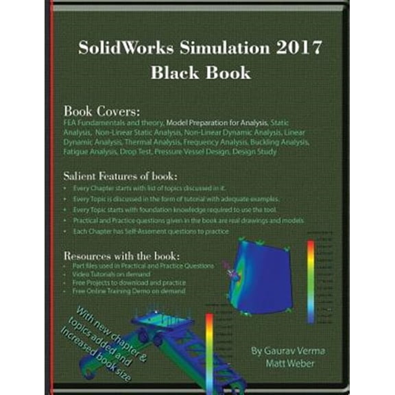 Pre-Owned SolidWorks Simulation 2017 Black Book (Paperback)