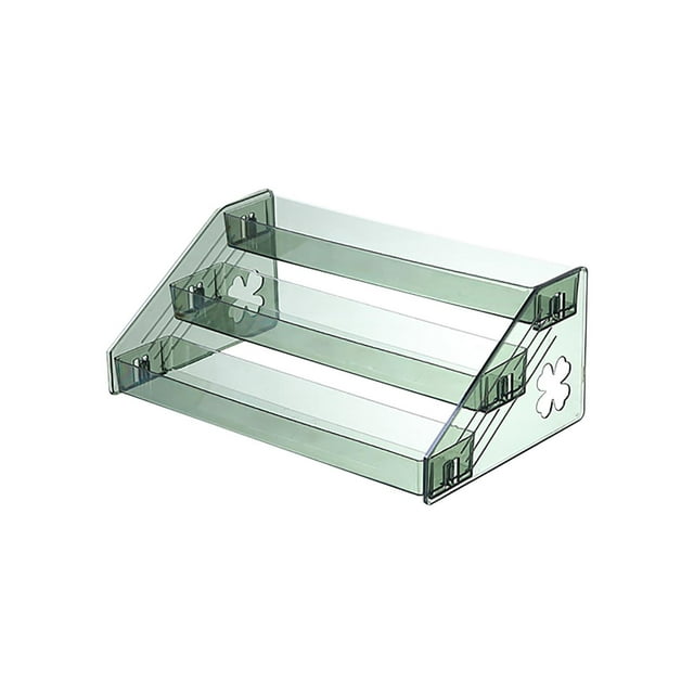 SSZMDLB Desktop Organizer, Elegant Plastic Desktop Display Stand with Multiple Compartments for Stationery, Gadgets and Documents, Desk Organizer for Workspace and Office
