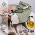 thumbnail image 5 of Evelynen Decorative Turkish Hand Towels for Bathroom & Kitchen Set of 4 (16" x 32") Khaki, 5 of 5