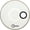 20 in., variant on Regulator RSM Off-Set Hole Bass Drum Head Gloss White