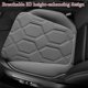 thumbnail image 5 of Cojín para asiento de coche,almohadilla de cuero perforado transpirable,soporte para todas las estaciones para conductor y pasajero,cojín cómodo para asiento de coche,protector ergonómico para, 5 of 6