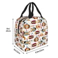 thumbnail image 2 of Yiaed Submarines Print Insulated Lunch Bag Reusable Cute Tote Lunch Box, Leakproof Cooler Lunch Bags for Work Office Travel School Picnic, 2 of 5