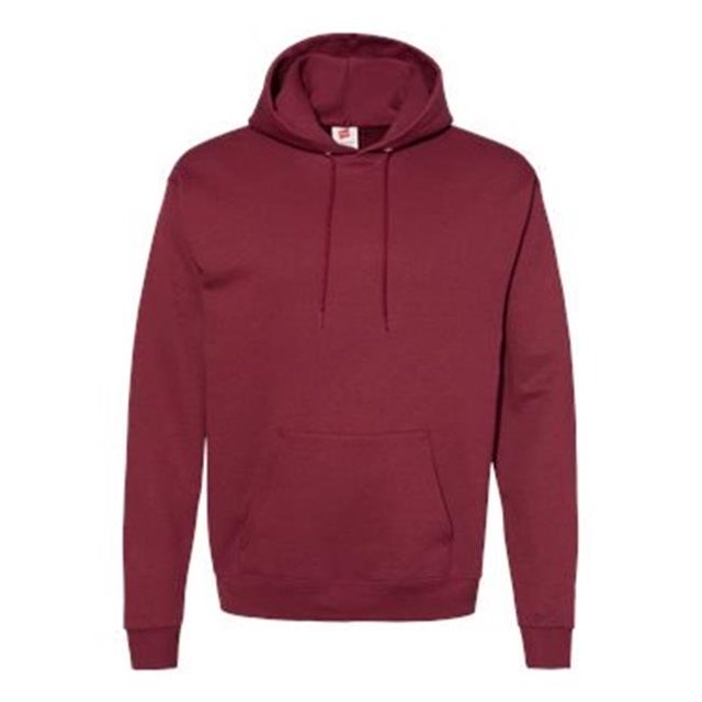 Hanes B22000433 Ecosmart Sweat à Capuche, Grenat - Petit