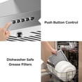 thumbnail image 4 of Soporte de pared Range Hood Zomagas de acero inoxidable de 24 pulgadas, 4 of 8