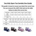thumbnail image 3 of Kids Children Waterproof Hiking Sport Open Toe Athletic Sandals (Toddler/Little Kid/Big Kid), 3 of 3