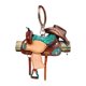 thumbnail image 5 of Llavero de vaquero occidental Hugo decoración Interior de coche abalorio colgante regalo automotriz bolso de mano Llavero de silla de montar a caballo, 5 of 9