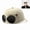 White, variant on Canvas Baseball Cap with Attached Goggle Sunglasses, Baseball Hat with Goggles, Pilot Style Hat, Durable Materials Multiple Wearing Style