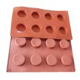 thumbnail image 2 of Molde De Silicona Molde de Cocina silicona de 8 cavidades para Chocolatemolde antiadherente para bricolajeherramientas de cocina Likrtyny Libre de BPA, 2 of 4