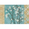 thumbnail image 2 of Lovell, Kathrine 14x11 White Modern Wood Framed Museum Art Print Titled - Patterned Magnolia Branch, 2 of 4