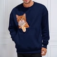 thumbnail image 6 of FUZHIQ Women Hoodie Pet Pouch Sweatshirt Cat Dog Carrier Hooded Sweatshirt Kangaroo Pocket Pullover for Small Pets, 6 of 9