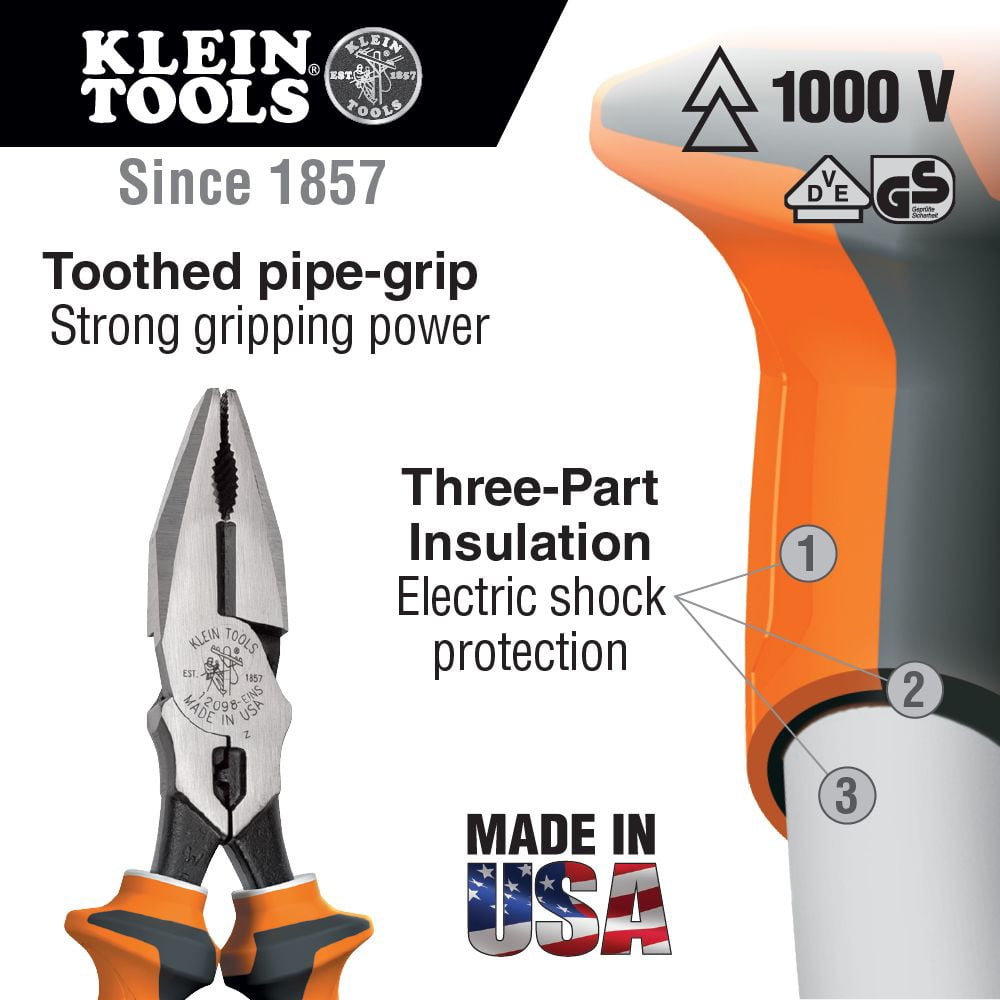 Klein Tools Combination Pliers Insulated