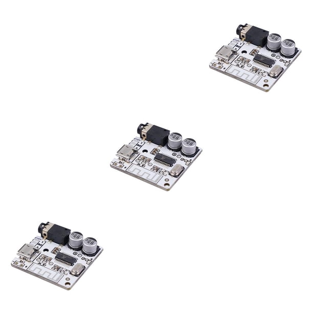 Sidaley Módulo receptor Bluetooth 5,0, módulo receptor de Audio inalámbrico para coche, interfaz USB de 3,5mm, placa de circuito DIY para Type4 NO4