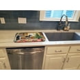 thumbnail image 3 of Irish Wolfhound Christmas Cookies Dish Drying Mat 14 in x 21 in, 3 of 5