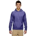 thumbnail image 2 of Jerzees 6 oz. Sport Tech Fleece Pullover Hood (PF96MR) Deep Purple, XL, 2 of 2