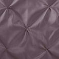 thumbnail image 4 of Madison Park Plum Shower Curtain, Faux Satin Bath Curtain with 12 Button Holes, Lightweight Bathroom Curtain Decor, 72x72", 4 of 4