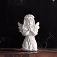 thumbnail image 4 of Cherub Priant Adorables Cherubs Anges Statues Figurine Intérieur Extérieur Maison, 4 of 6