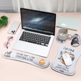 thumbnail image 6 of sixwipe Ergonomic Mouse Pad with Wrist Rest, Funny Cute Desk Keyboard Wrist Rest and Computer Wrist Support, No Slip Keyboard Wrist Pad with Coaster for Easy Typing and Hand Pain Relief, 6 of 7