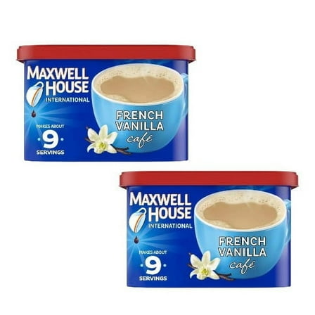 ( 2 Pack ) Maxwell House International French Vanilla Cafe Beverage Mix, 8.4 Oz