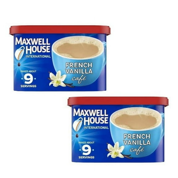 ( 2 Pack ) Maxwell House International French Vanilla Cafe Beverage Mix, 8.4 Oz