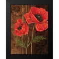 thumbnail image 2 of Williams, Todd 12x14 Black Modern Framed Museum Art Print Titled - Poppy Portrait I, 2 of 5