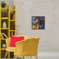 thumbnail image 3 of Stupell Industries Modern Radiant Flow Woman Black Floating Frame Canvas Art, 18 x 18, by Svetlana Aleynikova, 3 of 8