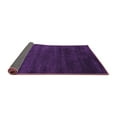 thumbnail image 2 of Ahgly Company Indoor Round Abstract Purple Contemporary Area Rugs, 5' Round, 2 of 4