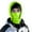 Green, variant on Fewfanhot Ski Mask - Winter Face Mask for Men & Women - Cold Weather Gear for Skiing, Snowboarding & Motorcycle Riding