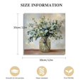 thumbnail image 2 of Wall Decor Printing Soothing Eucalyptus Flower Herb Arrangement Rustic Jar Canvas Wall Art, Design by NIJIAN, 2 of 5