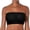 Black, variant on Voska Women's Strapless Push Up Bra Wireless Bandeau Seamless Summer Tube Top White L