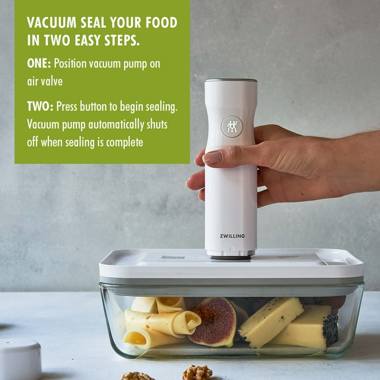 ZWILLING Fresh & Save 2-pc Glass Vacuum Box - Medium, 2-pc - Fry's