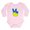 Petal Pink, variant on CafePress - Ukrainian Flag Peace Sign Ukraine Native Body Suit - Long Sleeve Cotton Baby Bodysuit