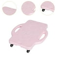 thumbnail image 6 of figatia Sitting Board for Kids Child Skateboard with Handle Sport Flat Scooter for Park Gym Basement Indoor and Outdoor Pink, 6 of 8